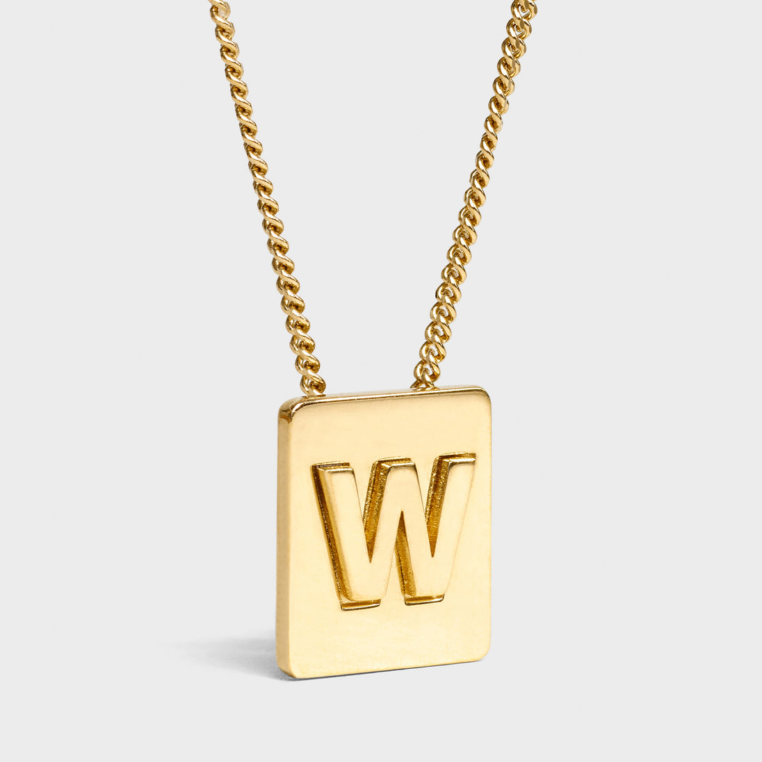 CL-124474 13x12MM Square Letter Letter W