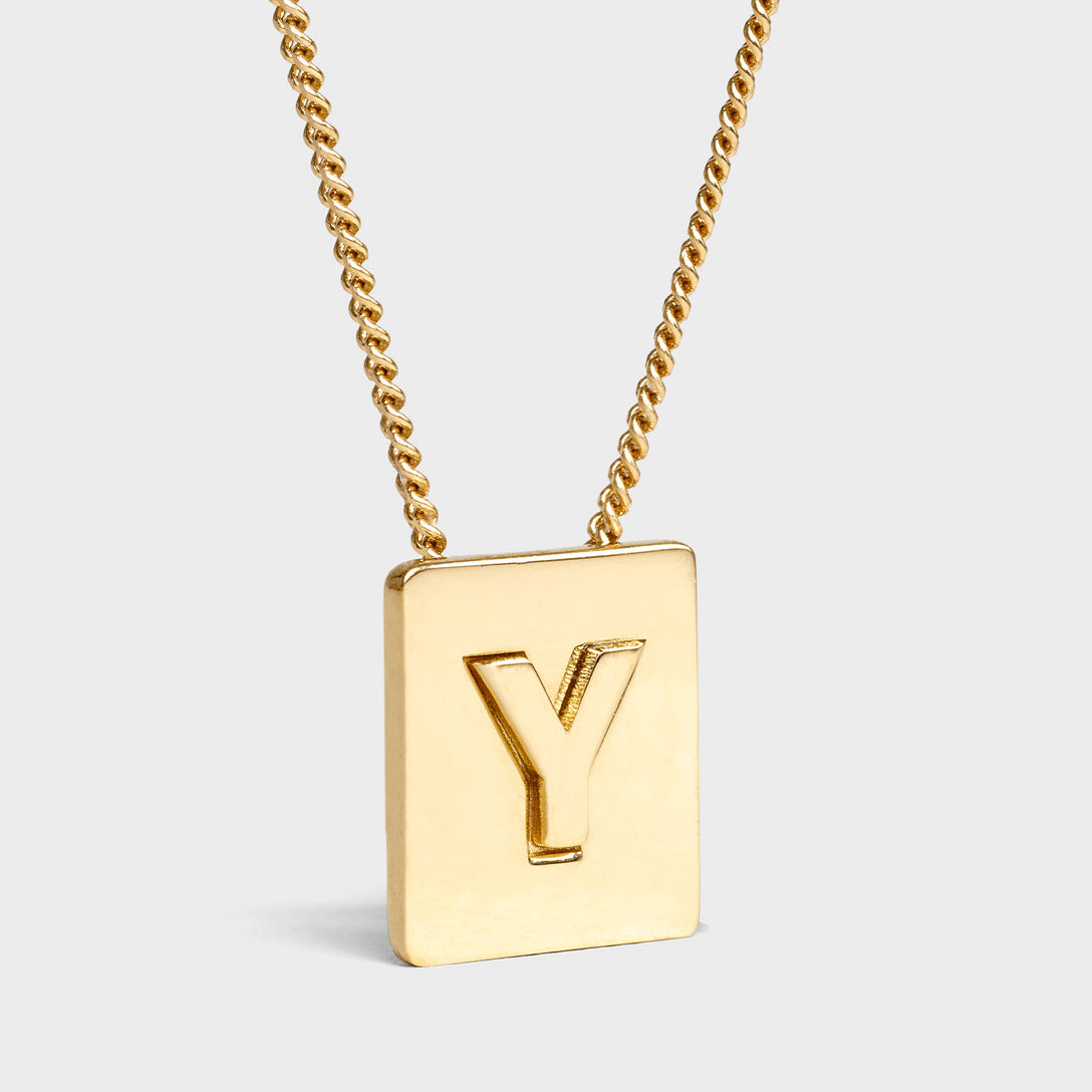 CL-529874 13x12MM square frame letter letter Y