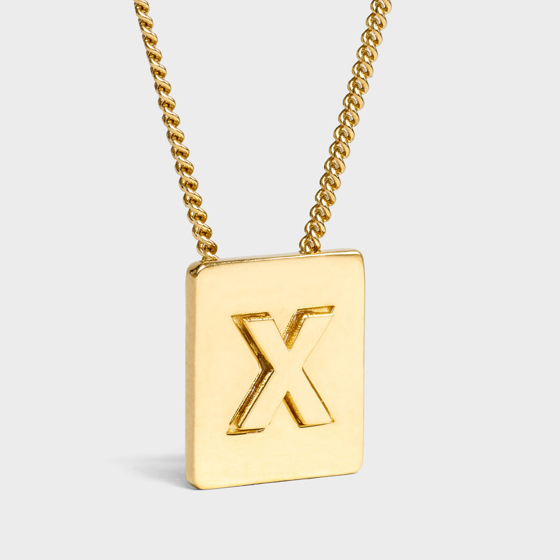 CL-4742414 13x12MM frame letter letter X pendant