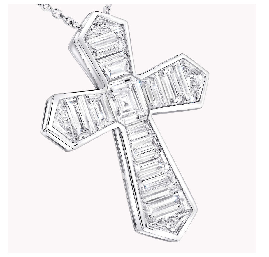 GLF-RGP002 ladder cross pendant