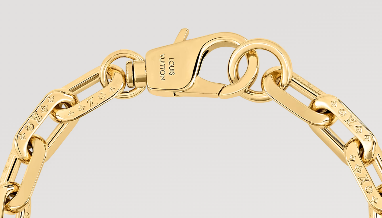 LV-MP3003 light gold necklace