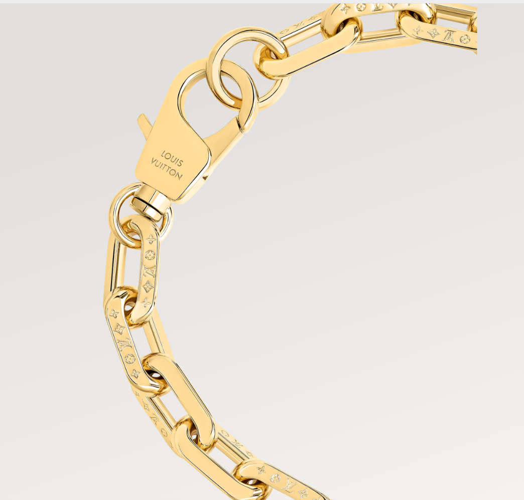 LV-MP3003 light gold necklace