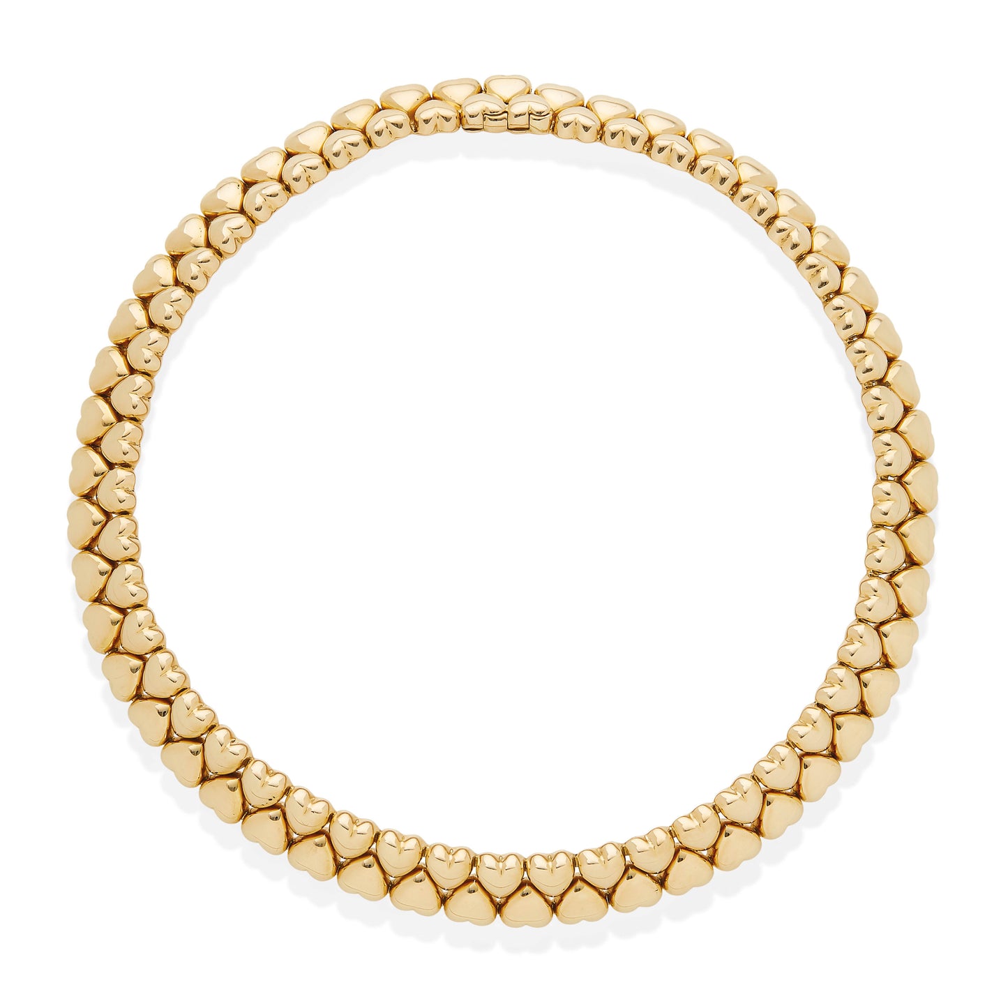 KDY-C50864 double heart-shaped activity necklace