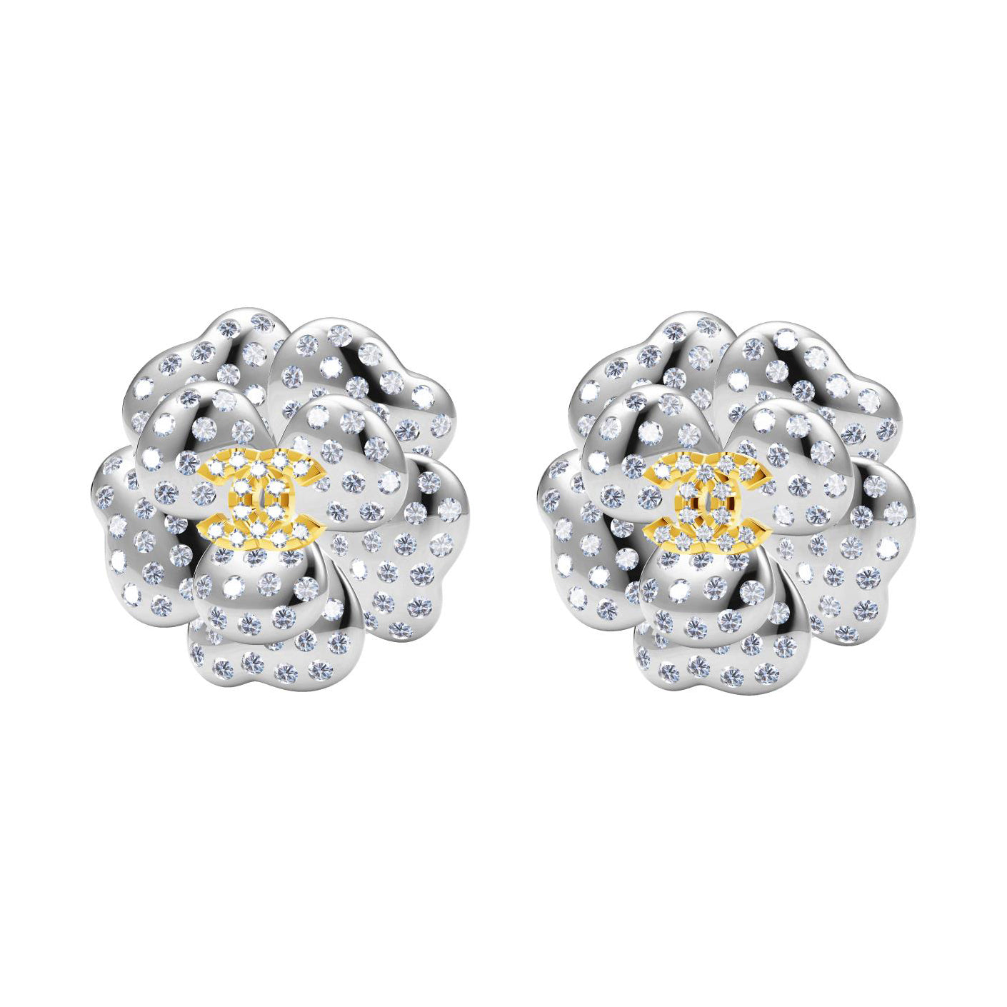XNE-J70853 flower earrings