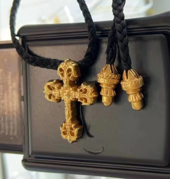 KLX-XL58749092 thatch cross hanging chain guest version