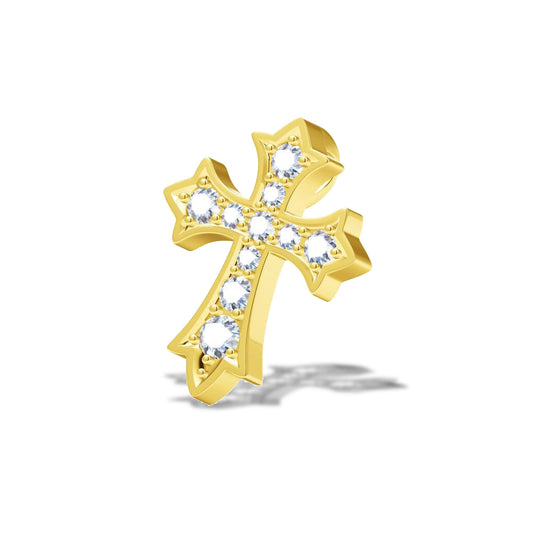 KLX-XL11267760 full diamond cross pendant 26mm