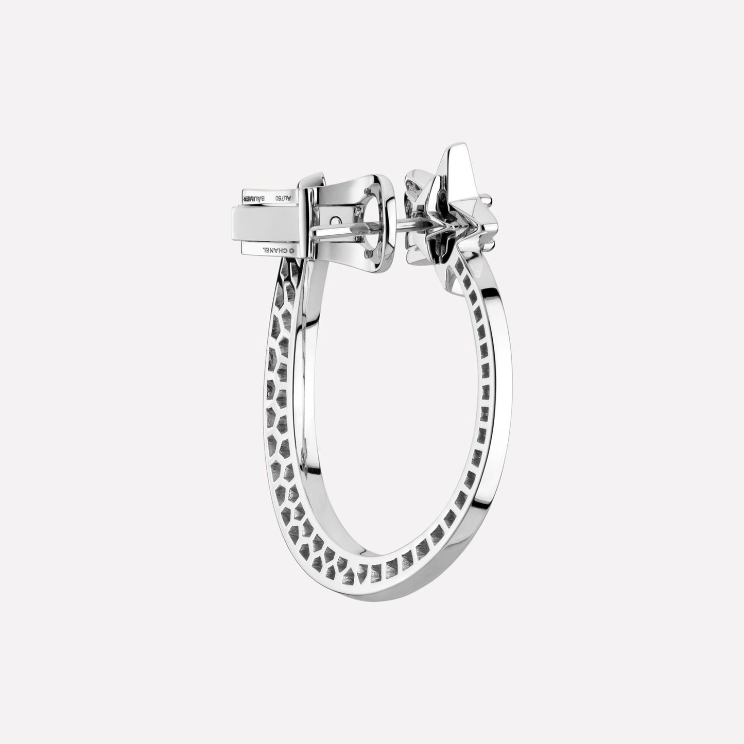 XNE-J2818 star full diamond earrings