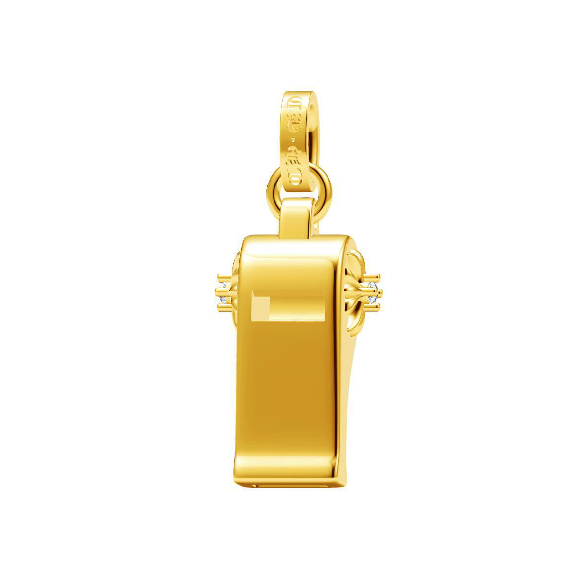 KLX-CH418747 cross whistle pendant