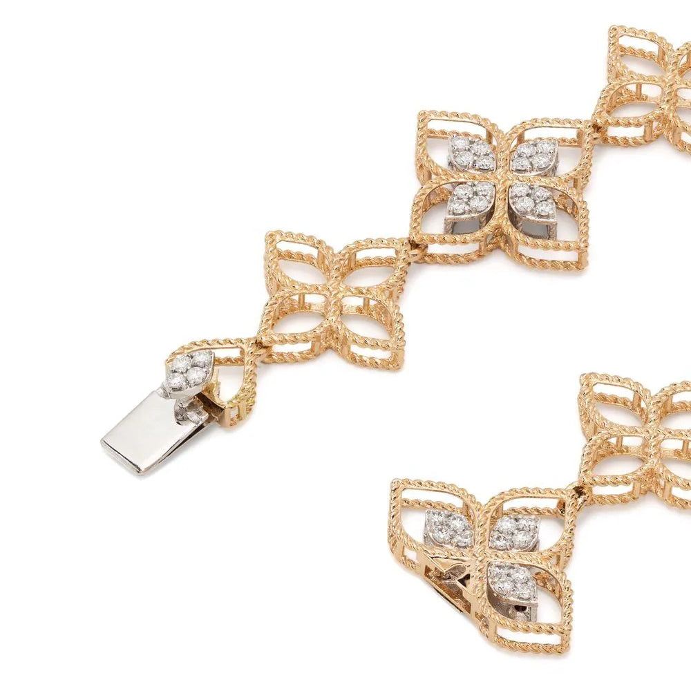 LBT-ADR777BR2662 four-leaf clover 10 flower bracelet