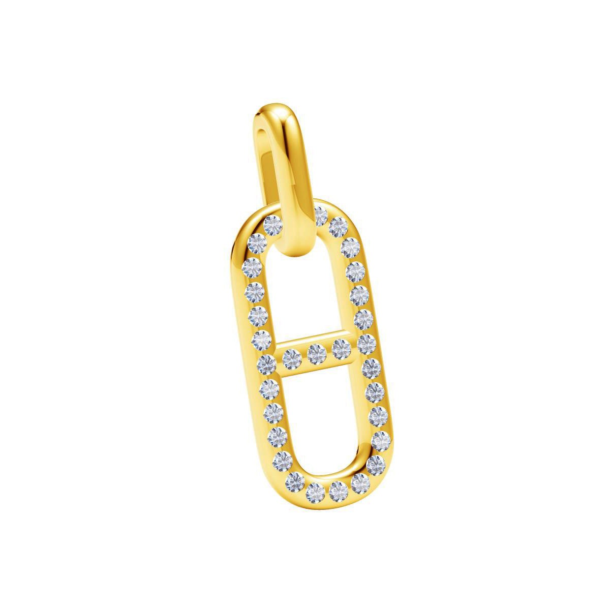AMS-H388463 long day full diamond pendant