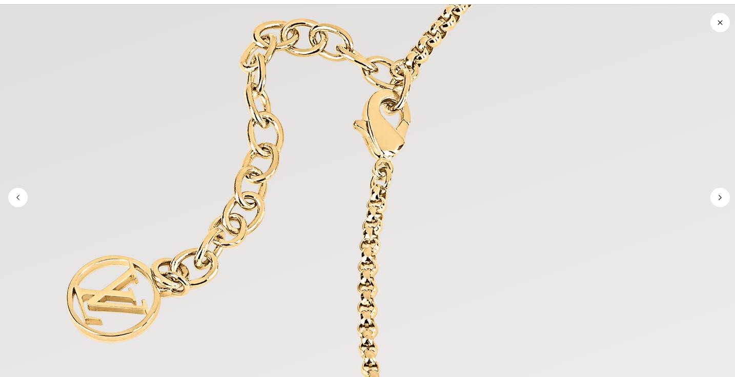 LV-M00759 full diamond LVLOGO round pendant