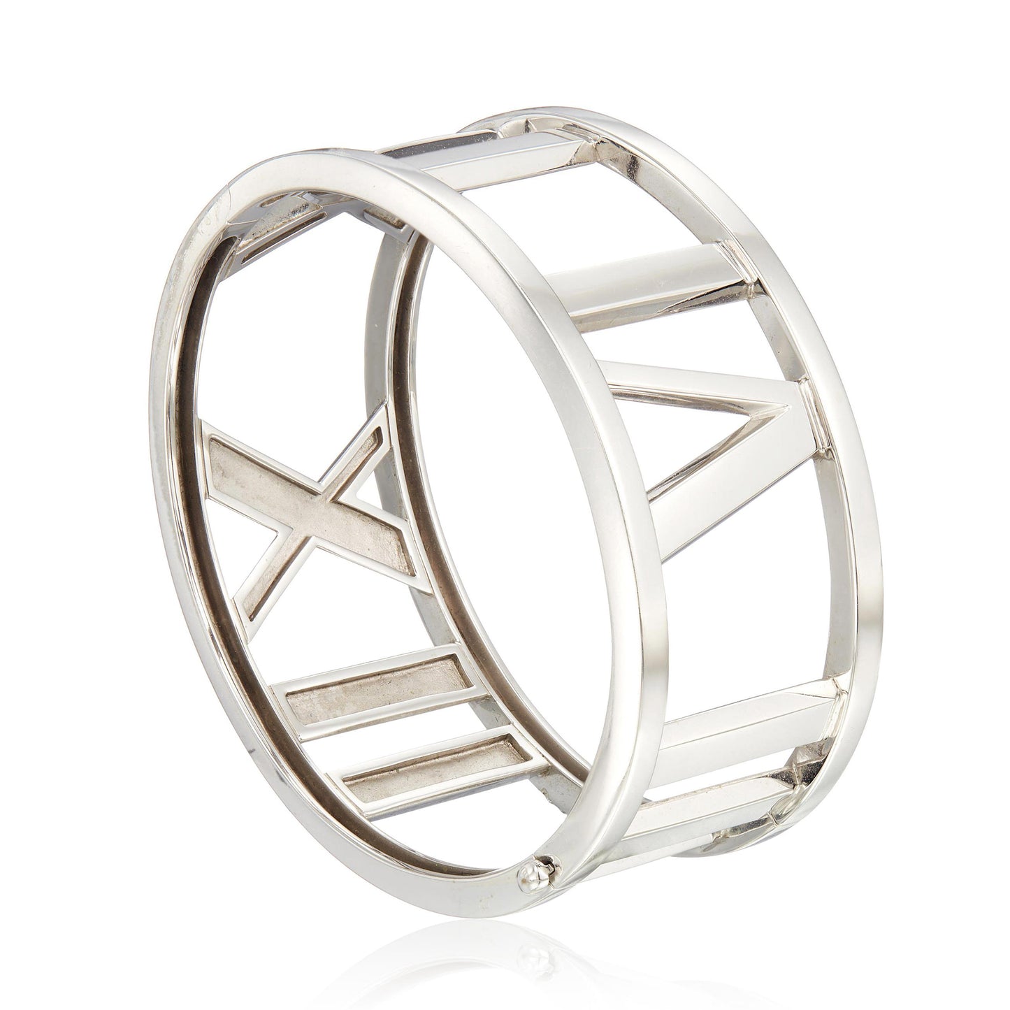TIF-777982 wide Roman numeral bracelet