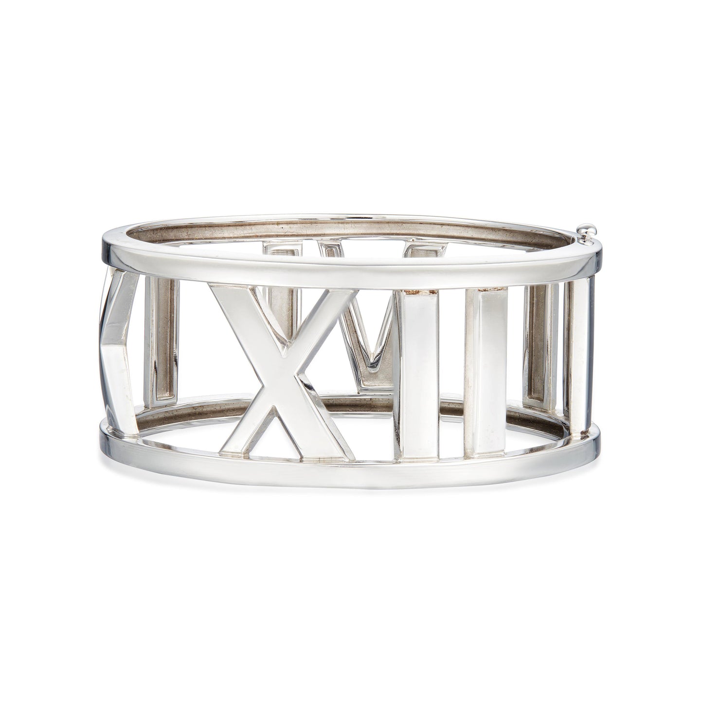 TIF-777982 wide Roman numeral bracelet