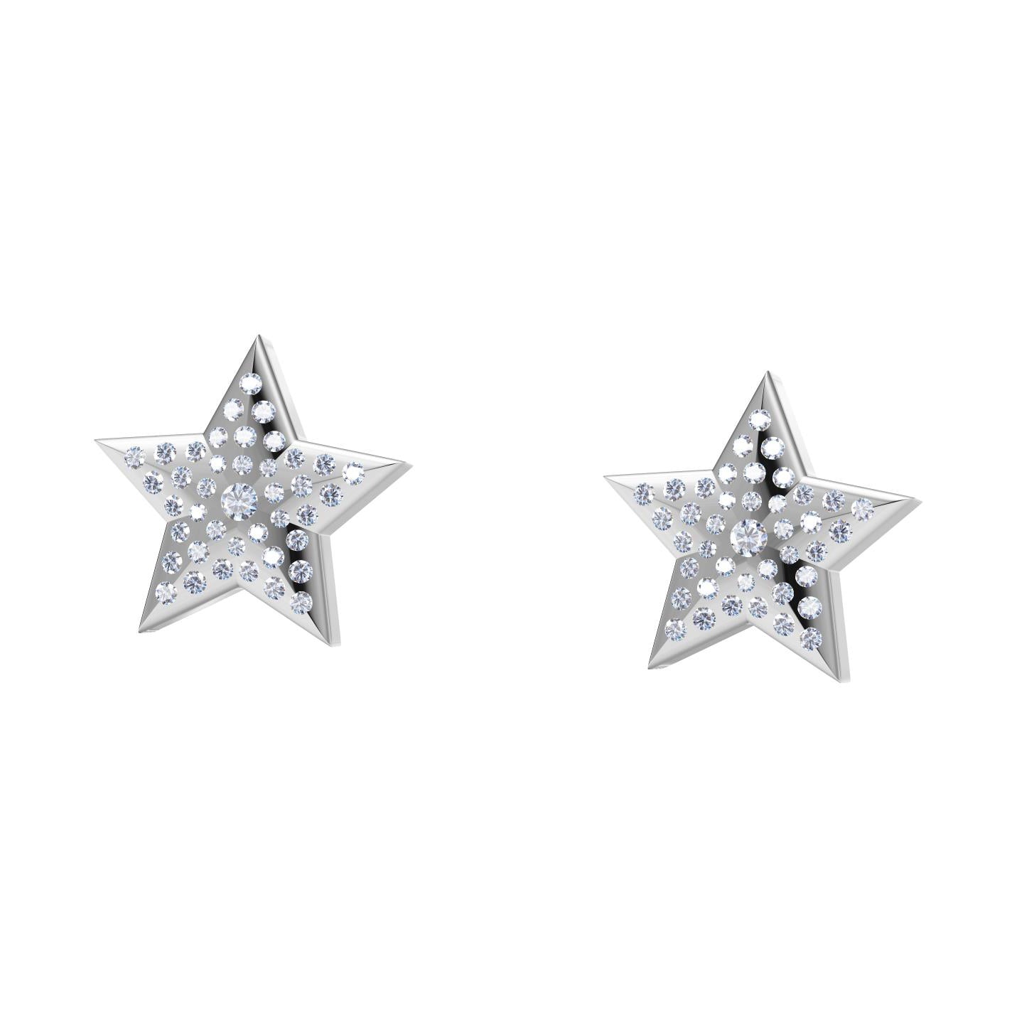 XNE-J48232 star earrings