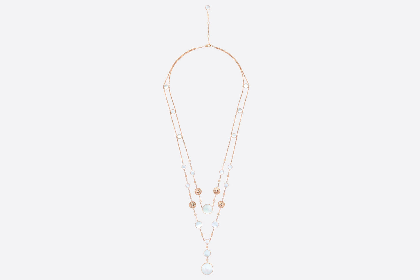 DA-JRDV94023 Eight Stars Large Chain Necklace