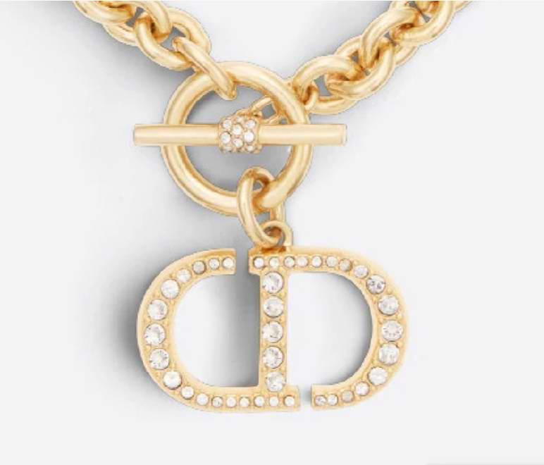 DA-N1294MTGCY letter CD necklace