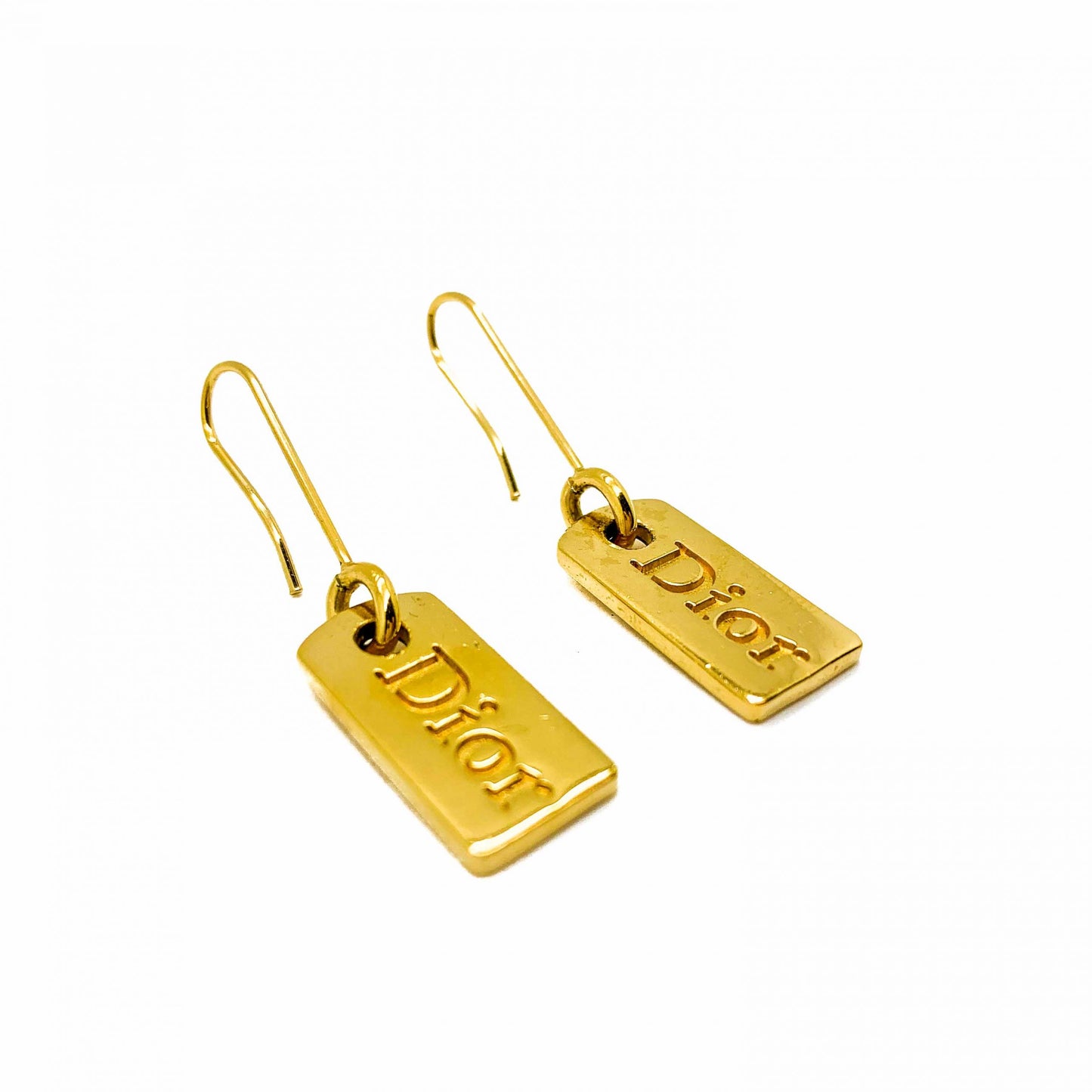 DA-JOUI93763 square letter ear hooks