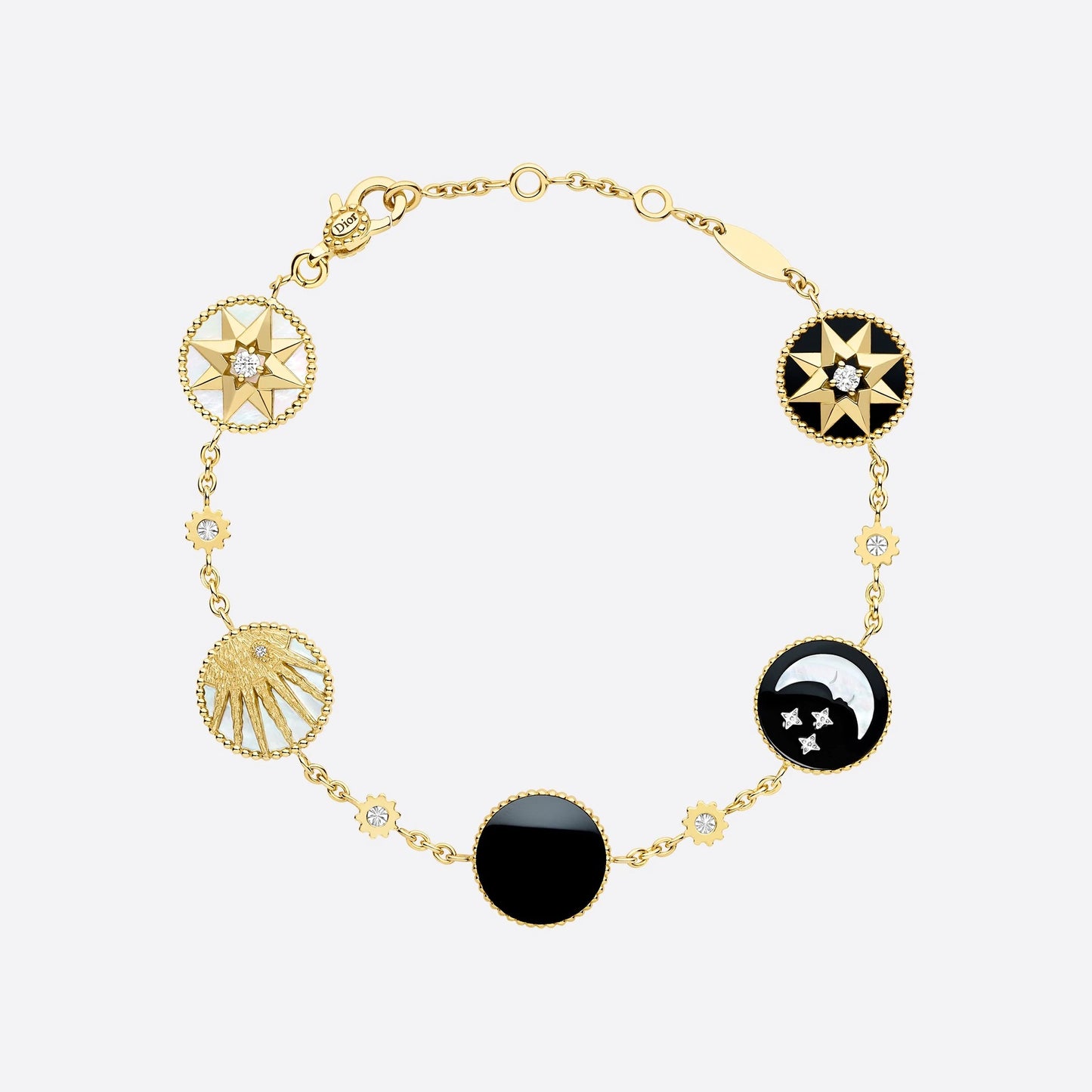 DA-JSAM95011 Star Moon Disc Bracelet