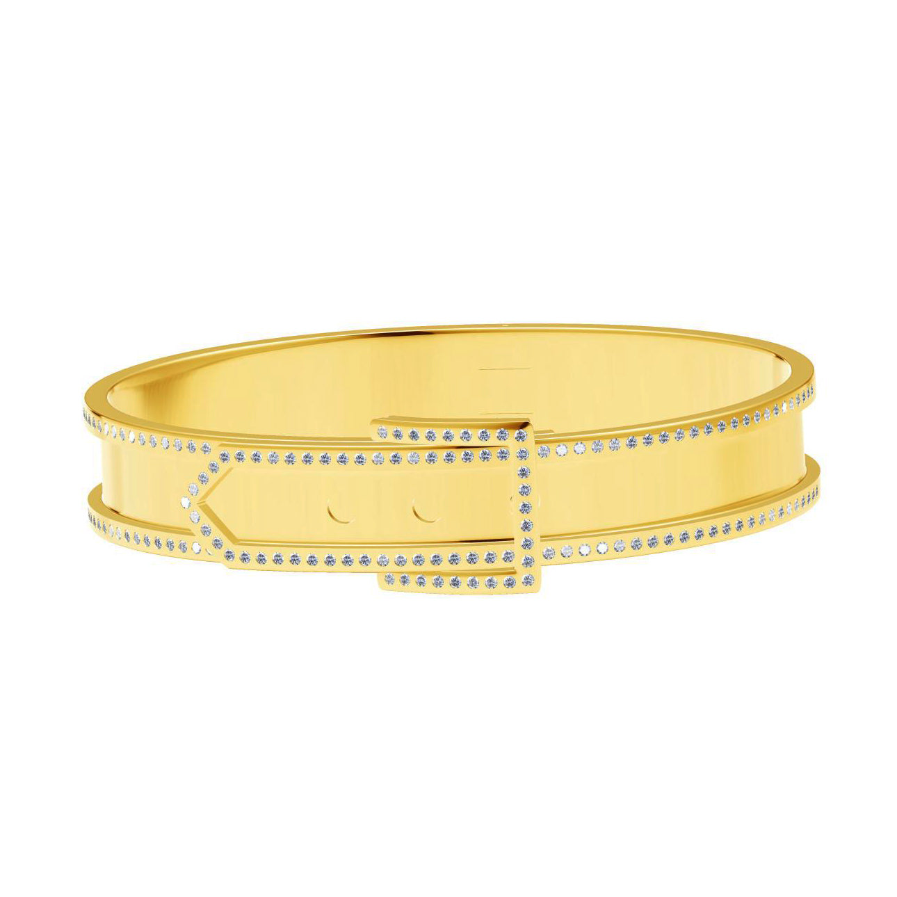 AiH Shi-H170803B Half Diamond Belt Bracelet