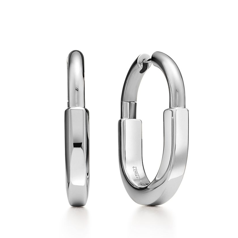 TIF-72342852 medium lock earrings