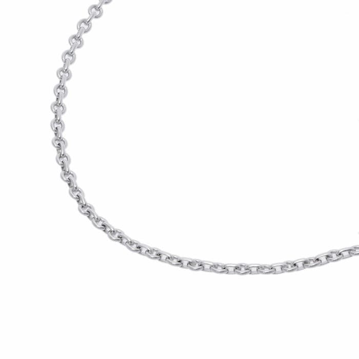 SM-624715 4.3MM light gold cross buckle necklace