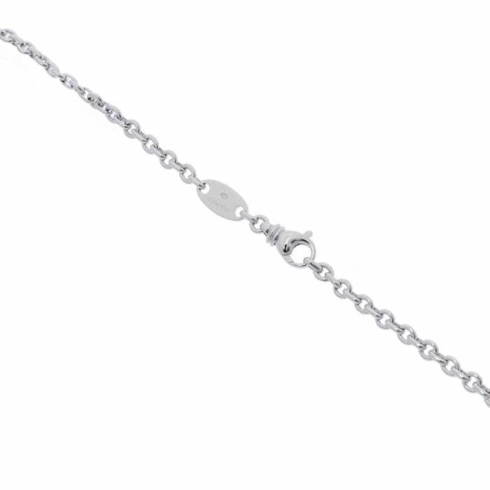 SM-624715 4.3MM light gold cross buckle necklace