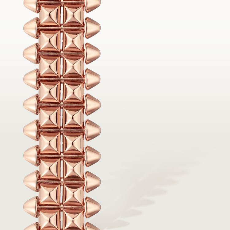 KDY-N6723517 9.2MM pyramid pyramid double row light gold pyramid protruding bracelet