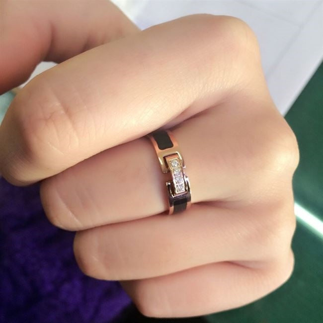 AMS-H569052 5MM horizontal bar straight arm ring