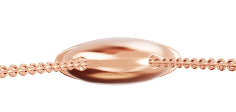 BGL-361199 convex egg cut light gold round wave fan-shaped chain pendant