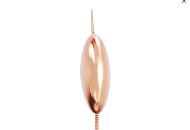 BGL-361199 convex egg cut light gold round wave fan-shaped chain pendant