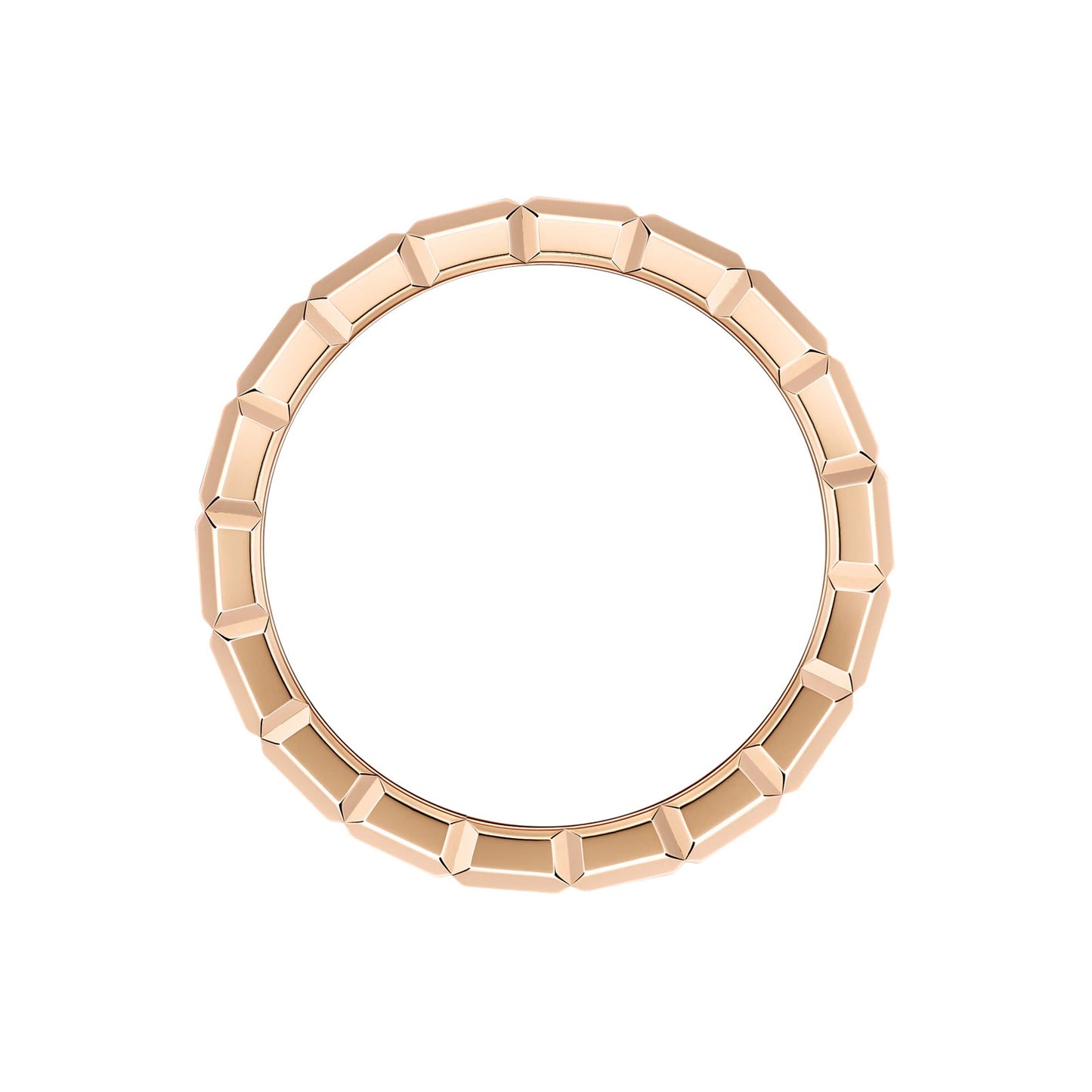 XB-827004-5040 10mm wide double row chocolate plaid bar ring