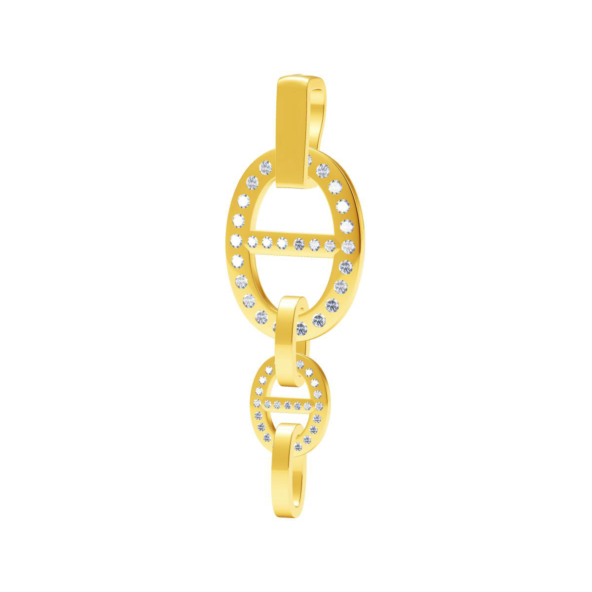AiHshi-H421188 pig nose diamond Japanese pendant