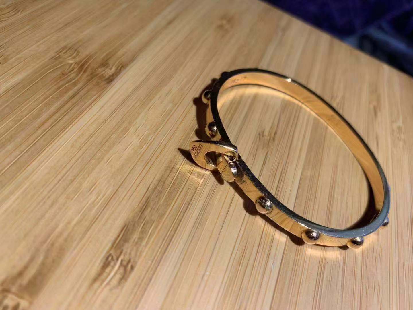 LV-Q95060 small round bead belt bracelet