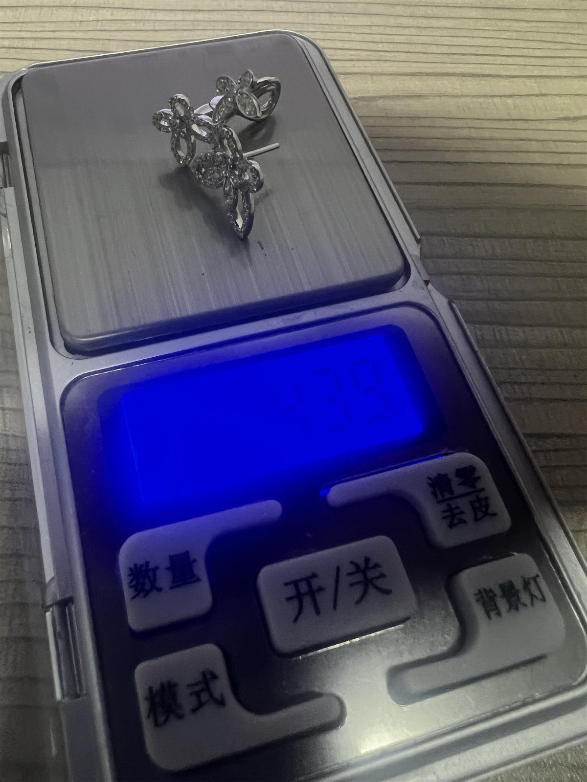 GLF-RGE1610客版双翅膀三只蝴蝶耳环