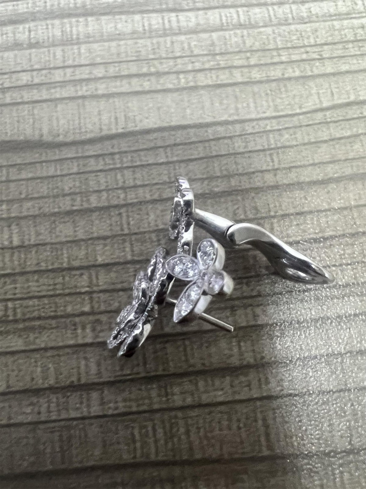 GLF-RGE1610客版双翅膀三只蝴蝶耳环