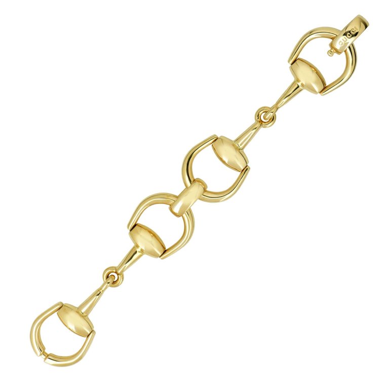 GC-133292 Light Gold Horsebit Activity Bracelet