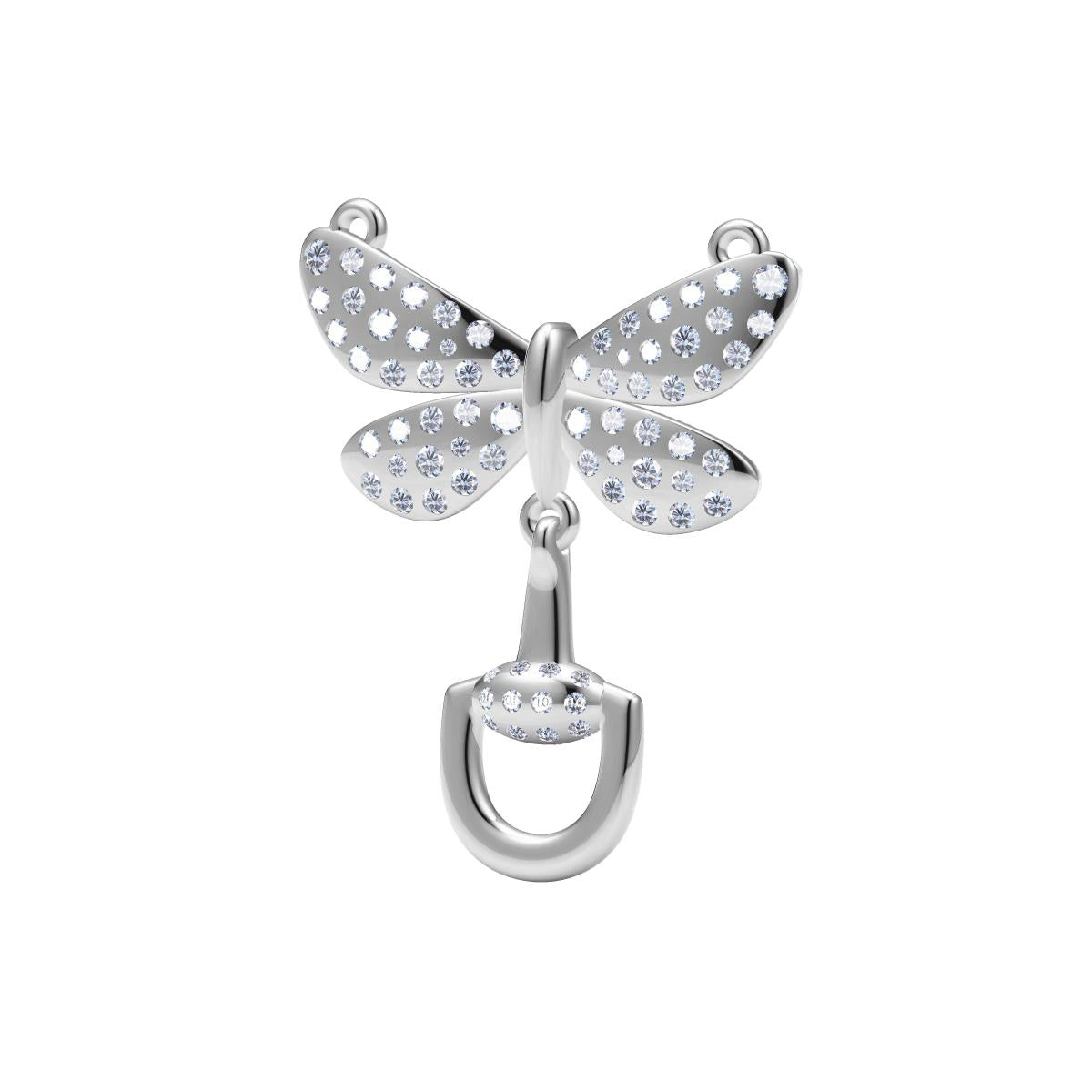 GC-YBB40192 Butterfly Chain Pendant Necklace