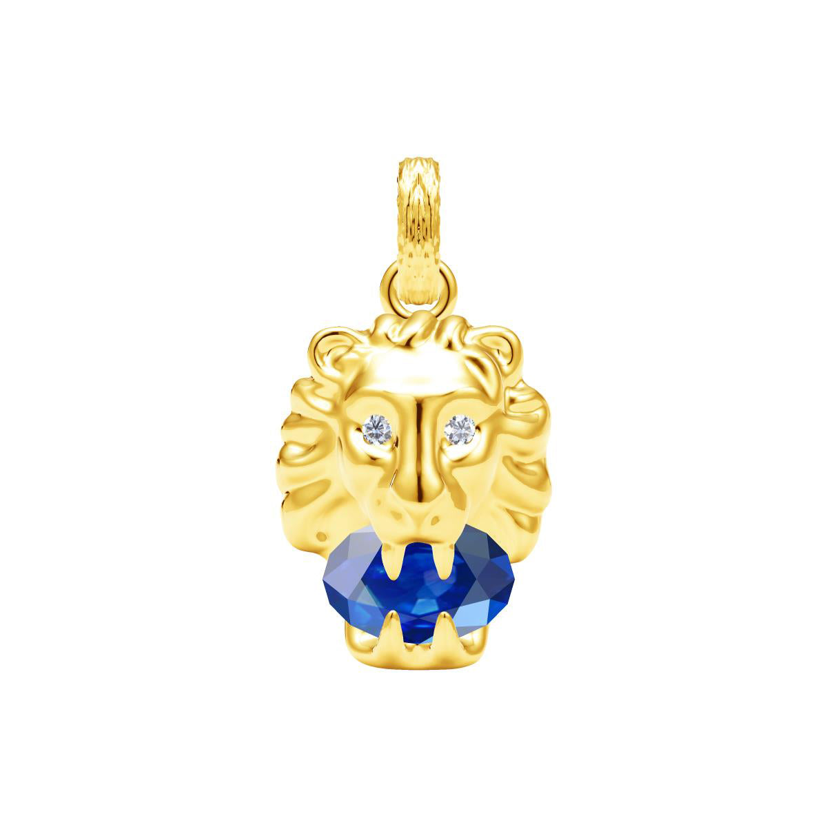 GC-GGC86268 lion head pendant