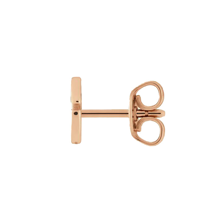 GC-702801 Double G light gold stud earrings