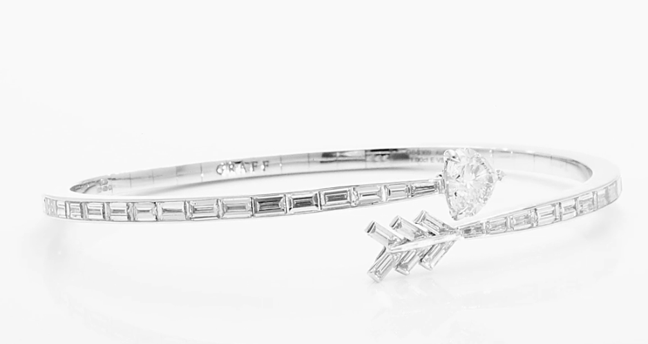 GLF-RGB370 arrow-shaped heart-shaped T-square half diamond activity 15.5# bracelet