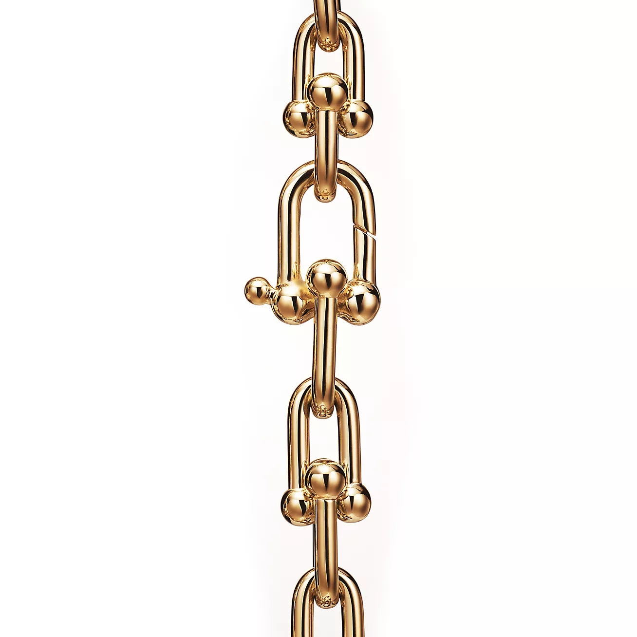 TIF-70881853 medium U-shaped ball chain link bracelet