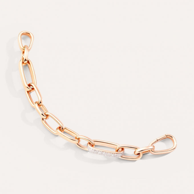 BMLD-PBB7128 egg-shaped chain light gold bracelet