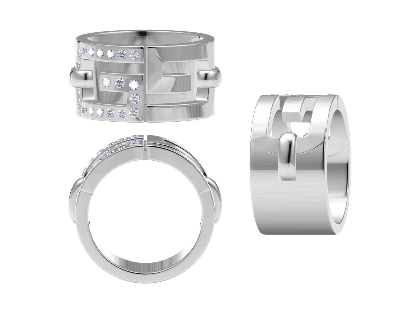 GC-740671 Double G Ring