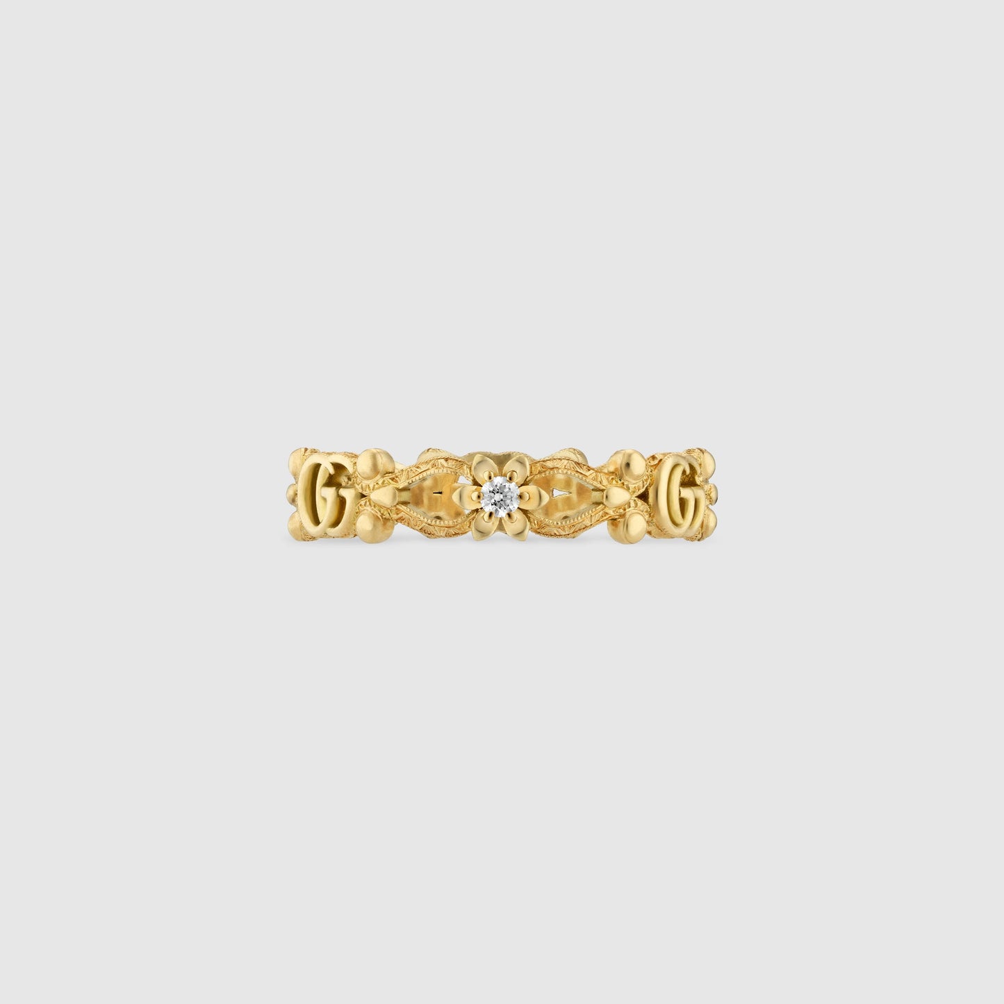 GC-629827 Double G letter pattern ring