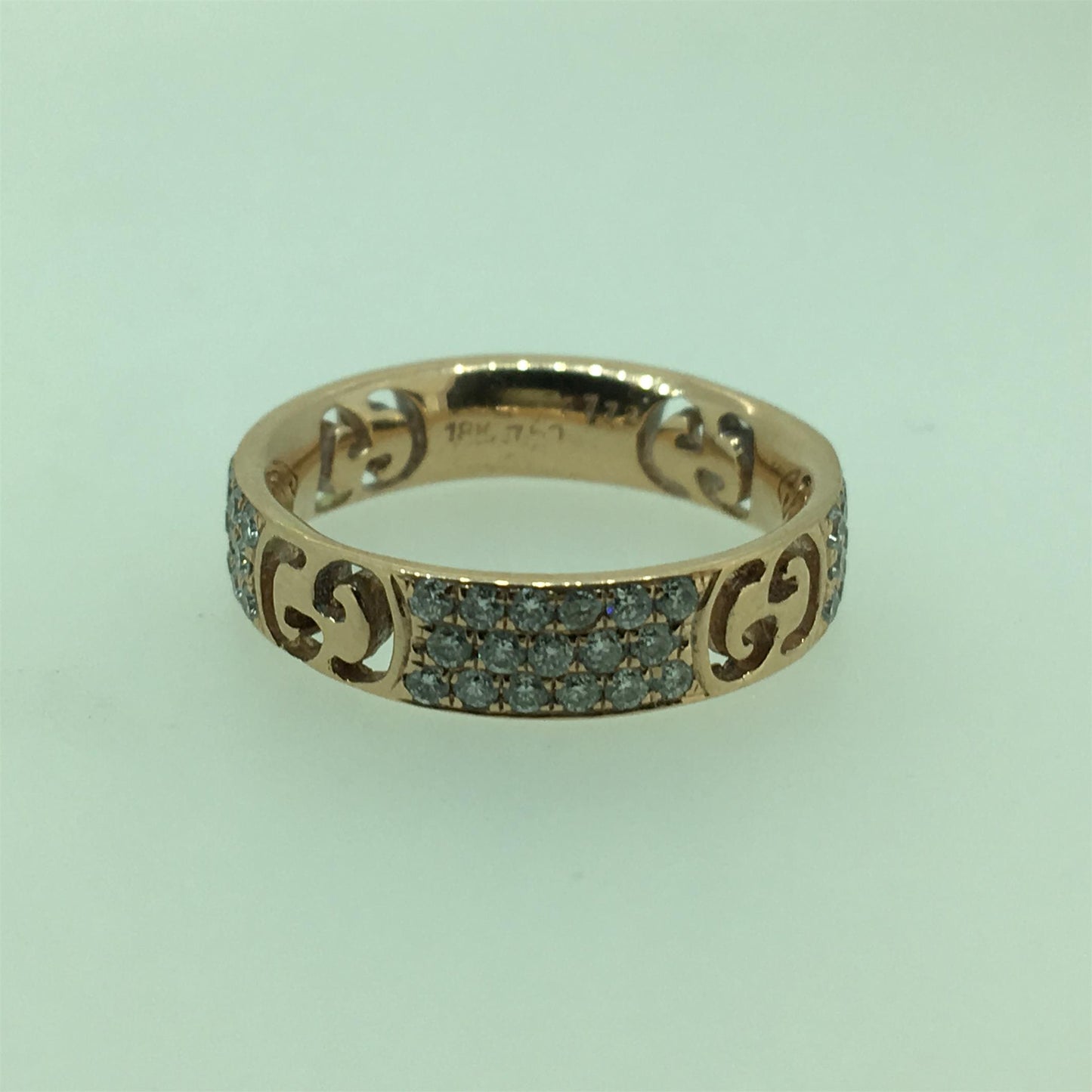 GC-139344宽5mm客版互扣式双G戒指