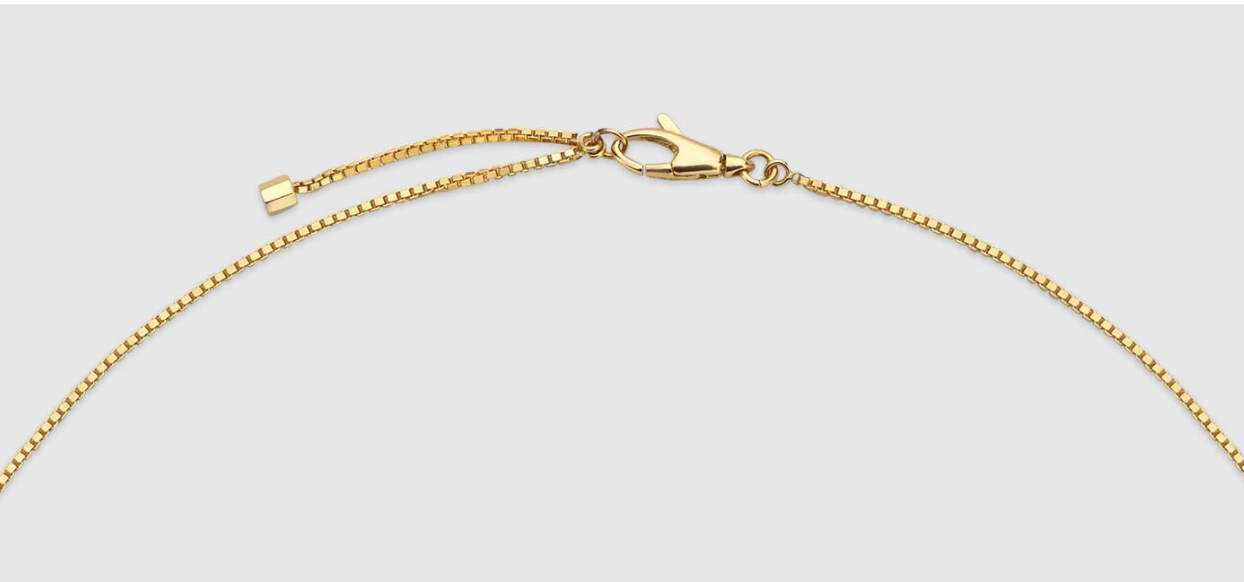 GC-662108 tooth pattern light gold special-shaped ladder arm pendant