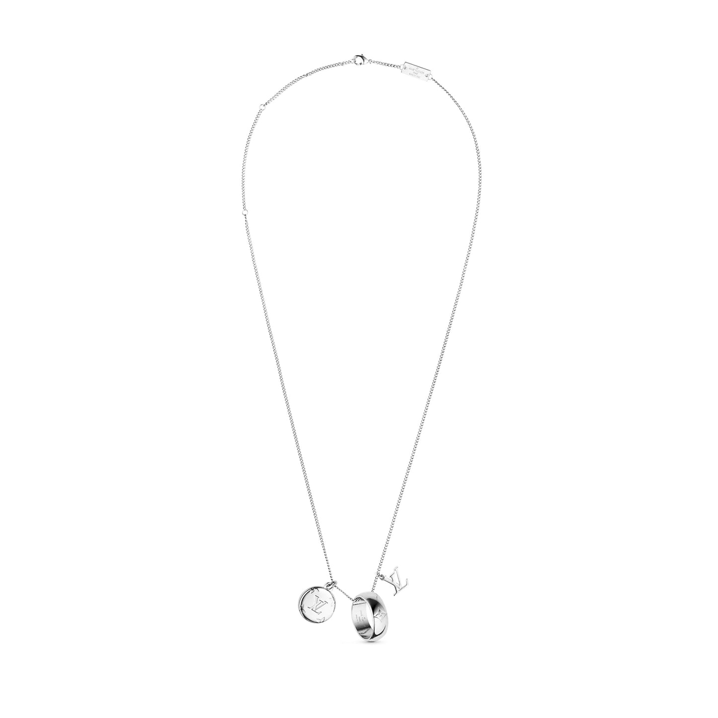 LV-M62485 Letter LV round plate circle LOGO standard combination pendant
