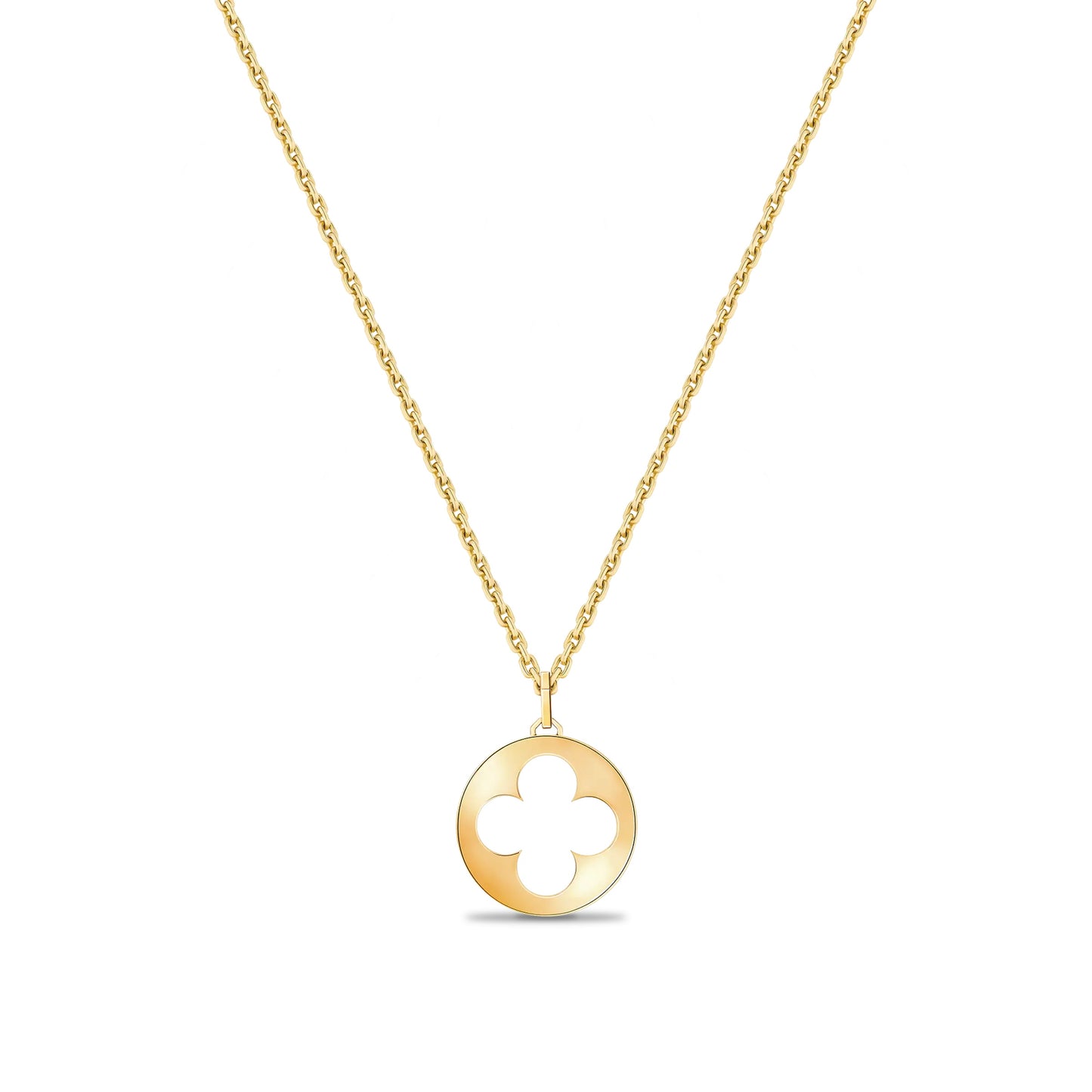 LV-Q93823 24mm wide Passepartout four-leaf clover pendant
