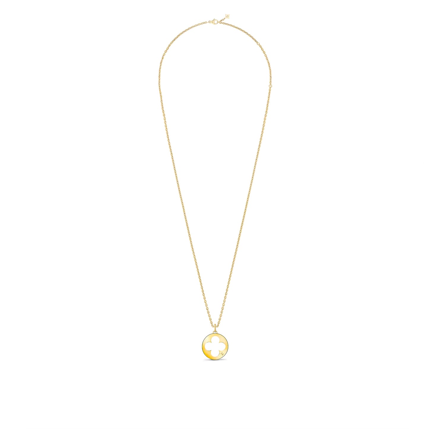 LV-Q93823 24mm wide Passepartout four-leaf clover pendant