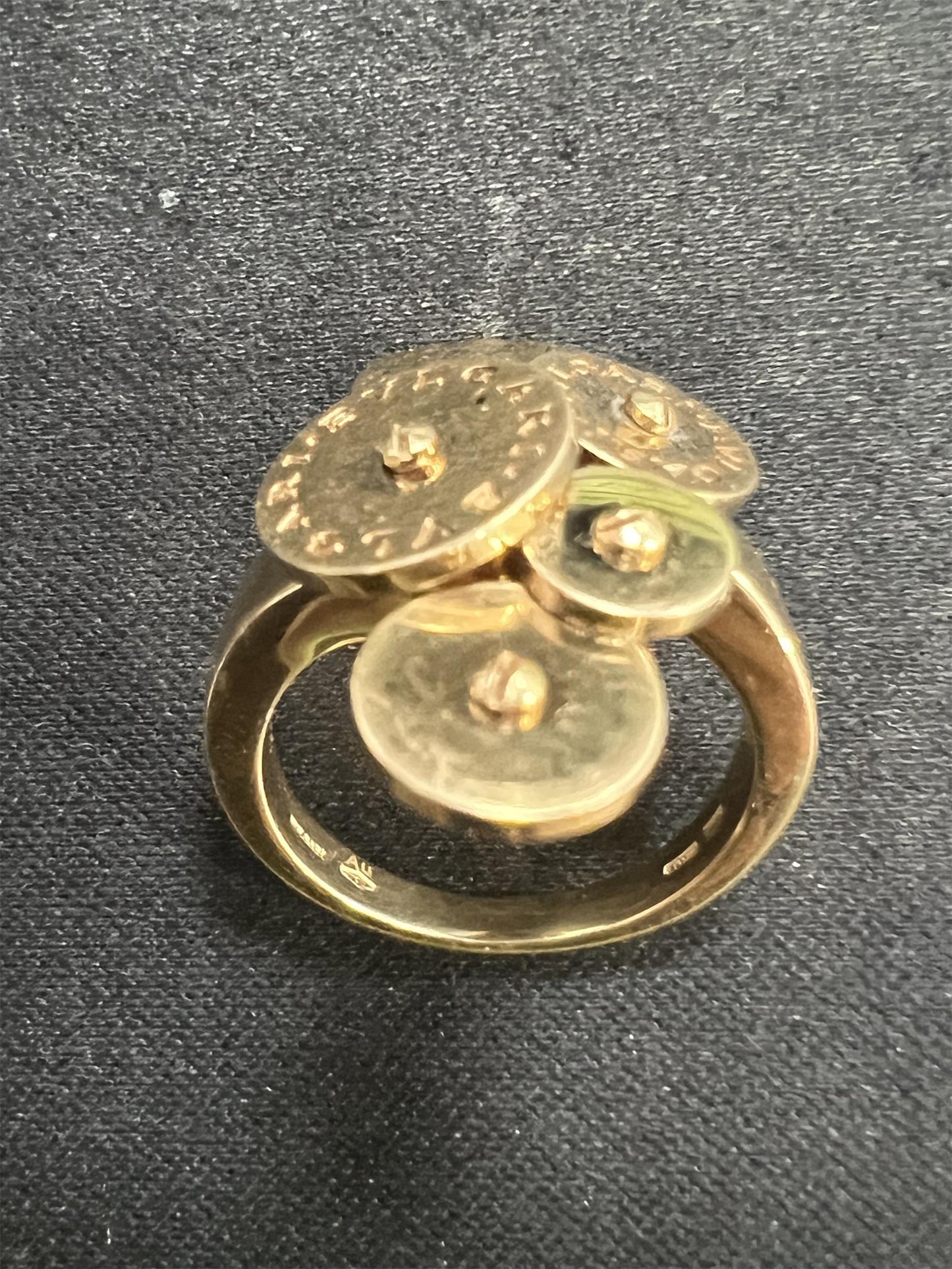 BGLr-2337AL disc light gold ring customer version
